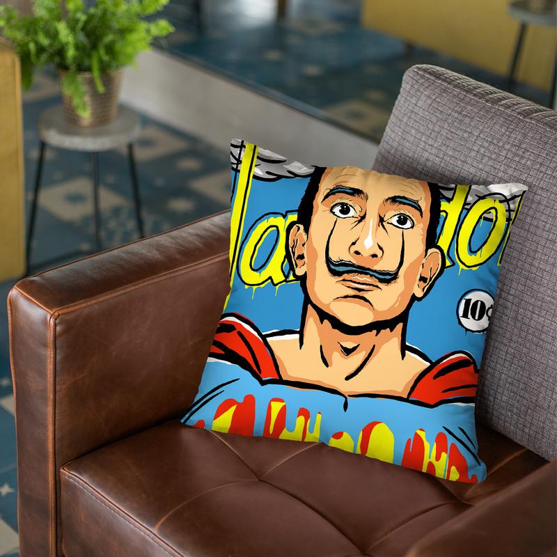 The World Needs A Salvador1 Throw Pillow By Butche Billy