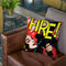 Walk Through The Fire Throw Pillow By Butche Billy