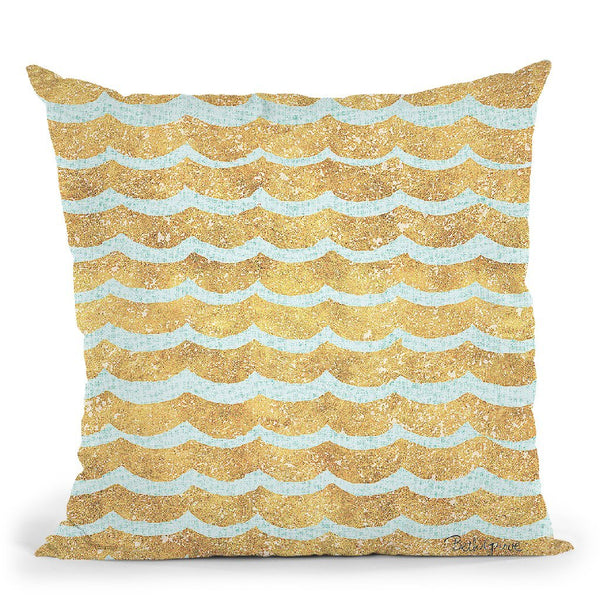 Winter Coast Pattern Viib Throw Pillow By Beth Grove
