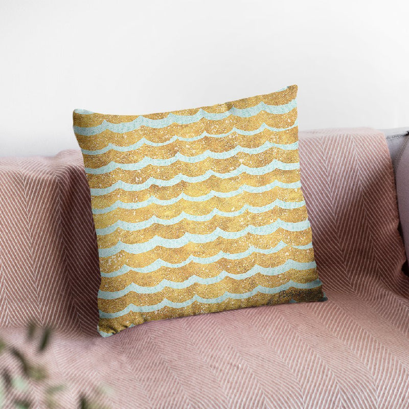 Winter Coast Pattern Viib Throw Pillow By Beth Grove