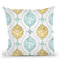 Winter Coast Pattern Via Throw Pillow By Beth Grove