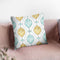 Winter Coast Pattern Via Throw Pillow By Beth Grove