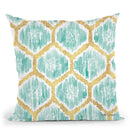 Winter Coast Pattern Va Throw Pillow By Beth Grove