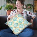 Winter Coast Pattern Va Throw Pillow By Beth Grove