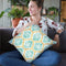 Winter Coast Pattern Va Throw Pillow By Beth Grove