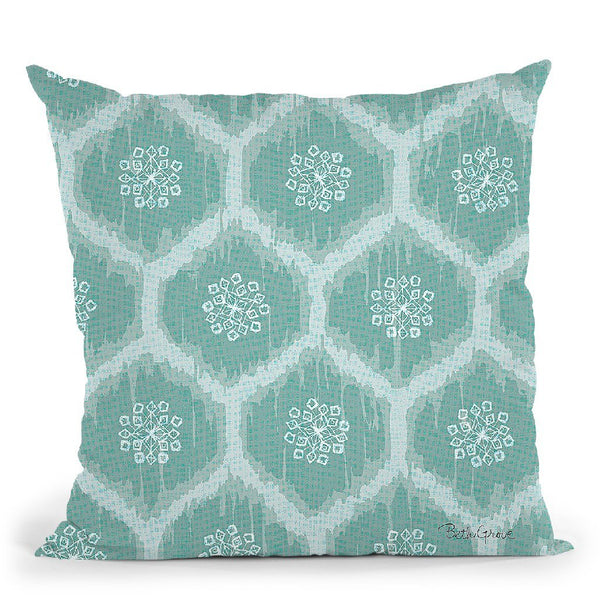 Winter Coast Pattern Vd Throw Pillow By Beth Grove