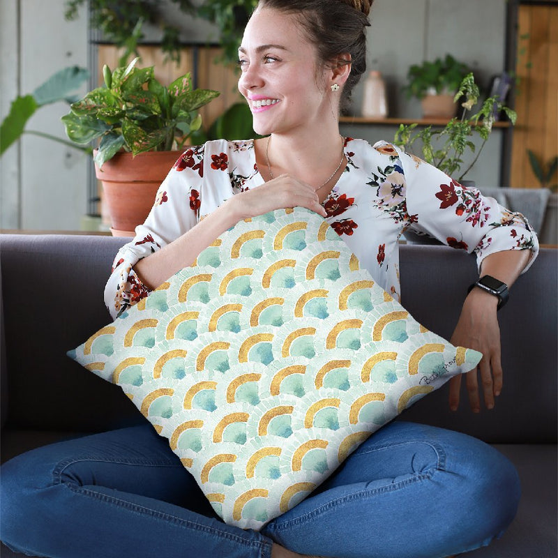 Winter Coast Pattern Iia Throw Pillow By Beth Grove