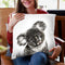 Koala Bear Throw Pillow by Big Nose Work