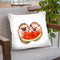 Sharing Throw Pillow by Big Nose Work
