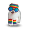 Boo Hipster Throw Pillow