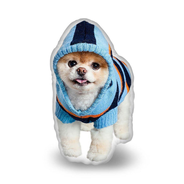 Boo Hoodie Throw Pillow