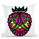 Vibrant Raspberry Throw Pillow By Baro Sarre