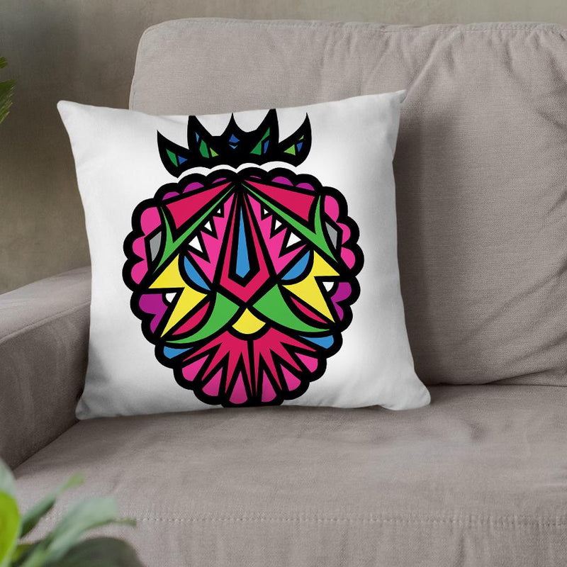 Vibrant Raspberry Throw Pillow By Baro Sarre
