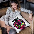 Vibrant Raspberry Throw Pillow By Baro Sarre