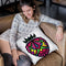 Vibrant Raspberry Throw Pillow By Baro Sarre