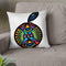 Vibrant Orange Throw Pillow By Baro Sarre