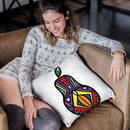 Vibrant Pear Throw Pillow By Baro Sarre