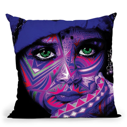 Aicha Throw Pillow By Baro Sarre