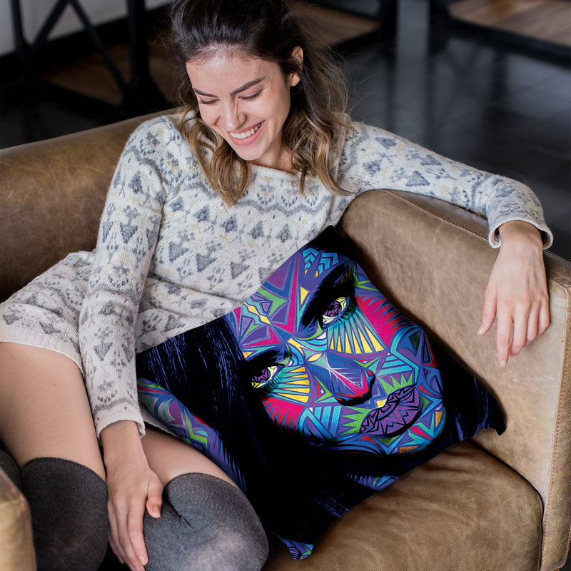 Chiara Throw Pillow By Baro Sarre