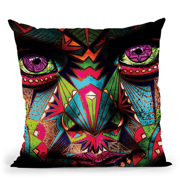 Decha Throw Pillow By Baro Sarre