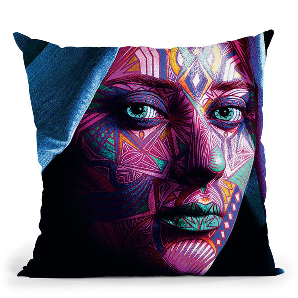 Maria Throw Pillow By Baro Sarre