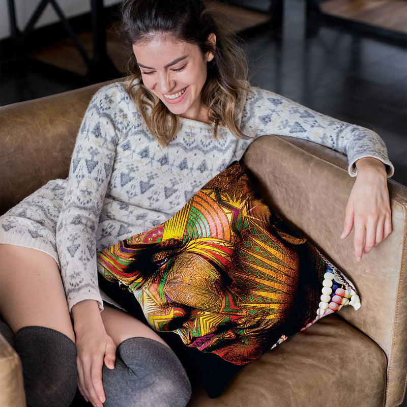 Naforeari Throw Pillow By Baro Sarre