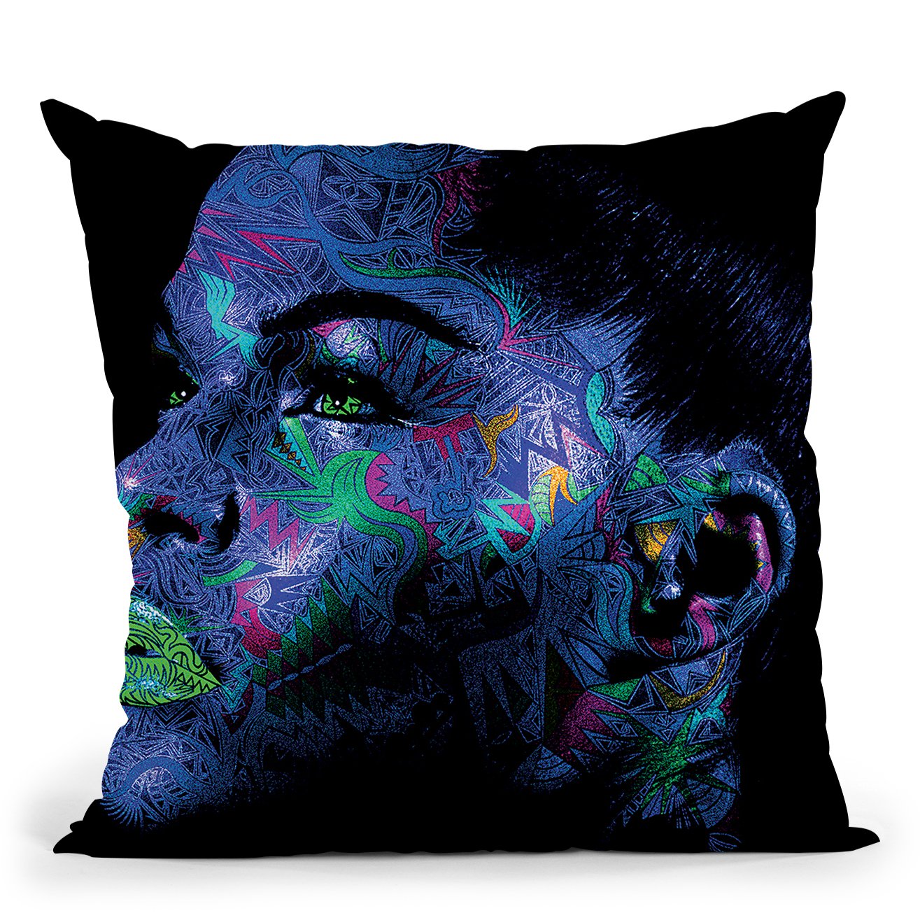 Sarah Throw Pillow By Baro Sarre