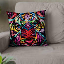 Tiger Throw Pillow By Baro Sarre