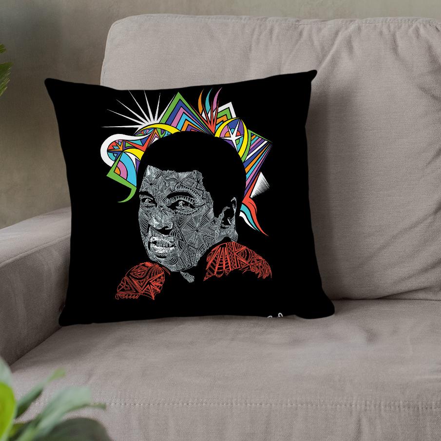 Ali Throw Pillow By Baro Sarre