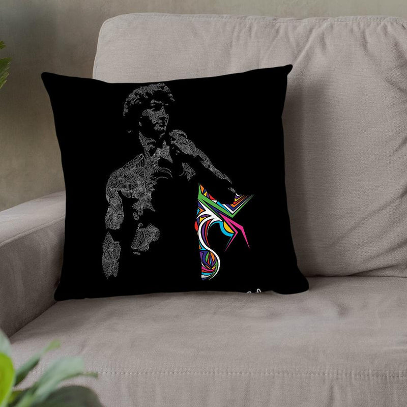David Throw Pillow By Baro Sarre