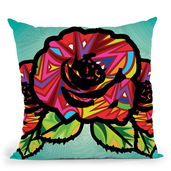 The Garden Throw Pillow By Baro Sarre