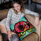 The Garden Throw Pillow By Baro Sarre