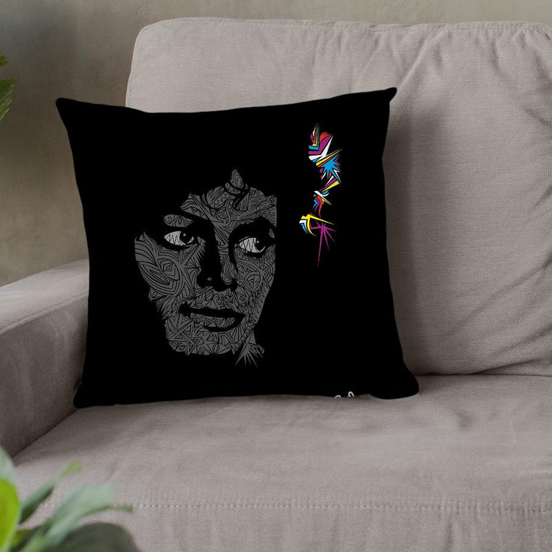 Michael Jackson Throw Pillow By Baro Sarre