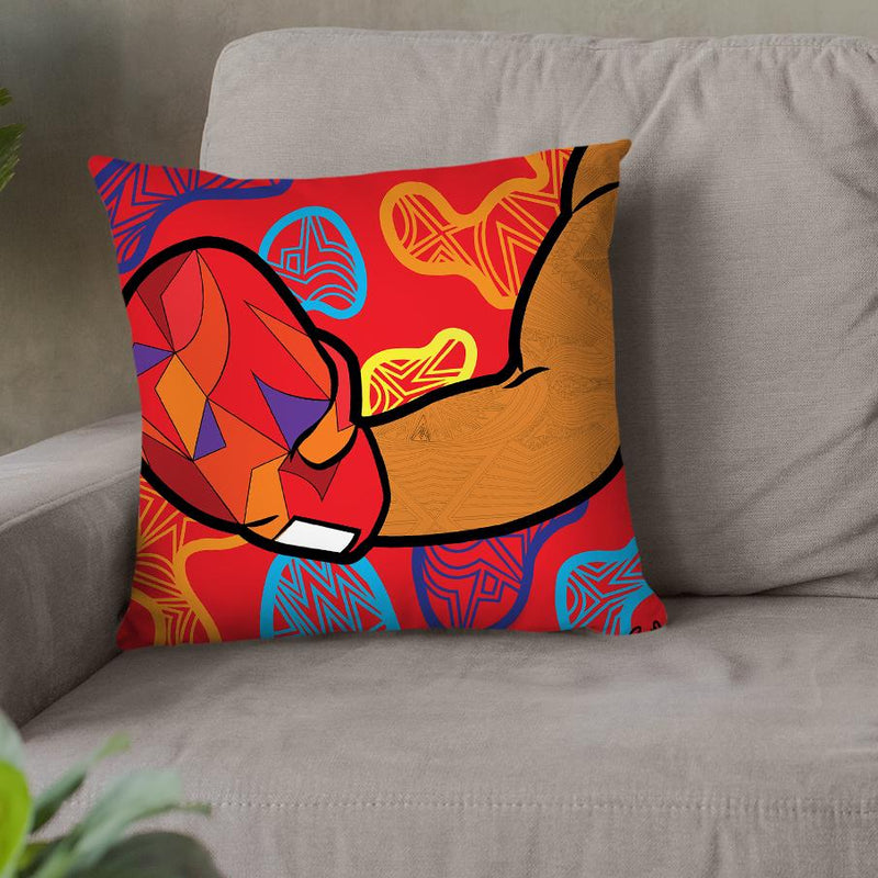 Pop-Challenge Throw Pillow By Baro Sarre