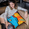 Pop-Innocence Throw Pillow By Baro Sarre