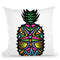 Vibrant Pineapple Throw Pillow By Baro Sarre
