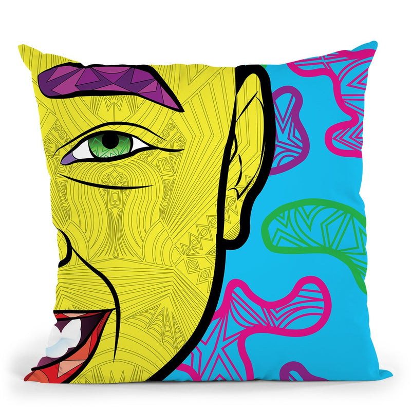 Pop-Joie Throw Pillow By Baro Sarre