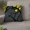 Pop-Justice Throw Pillow By Baro Sarre
