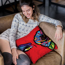 Pop-Passion Throw Pillow By Baro Sarre