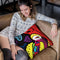 Pop-Poison Throw Pillow By Baro Sarre