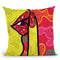 Pop-Secret Throw Pillow By Baro Sarre