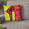 Pop-Secret Throw Pillow By Baro Sarre