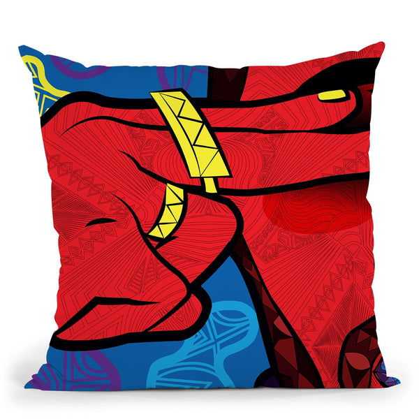 Pop-Vision Throw Pillow By Baro Sarre