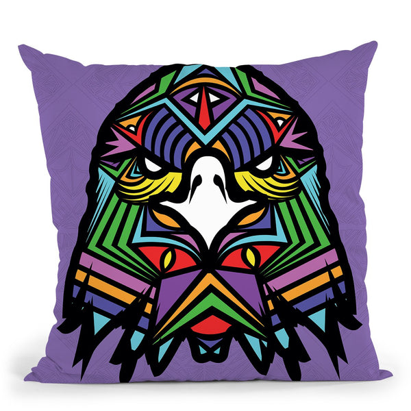 Eagle-Sauvage Throw Pillow By Baro Sarre