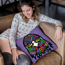 Eagle-Sauvage Throw Pillow By Baro Sarre