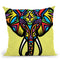 Elephant-Sauvage Throw Pillow By Baro Sarre