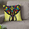 Elephant-Sauvage Throw Pillow By Baro Sarre