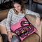 Flamingo-Sauvage Throw Pillow By Baro Sarre