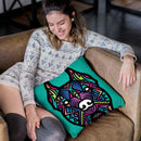 Pitbull-Sauvage Throw Pillow By Baro Sarre