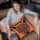 Fox-Sauvage Throw Pillow By Baro Sarre